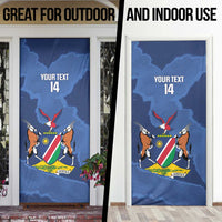 Custom Namibia Cricket Door Cover Go Eagles Est 1992 - Wonder Print Shop