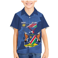 Custom Namibia Cricket Family Matching Mermaid Dress and Hawaiian Shirt Go Eagles Est 1992 - Wonder Print Shop