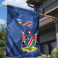 Custom Namibia Cricket Garden Flag Go Eagles Est 1992 - Wonder Print Shop