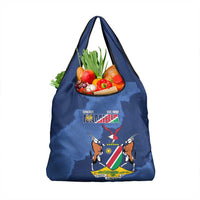 Custom Namibia Cricket Grocery Bag Go Eagles Est 1992 - Wonder Print Shop