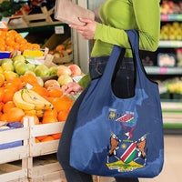 Custom Namibia Cricket Grocery Bag Go Eagles Est 1992 - Wonder Print Shop