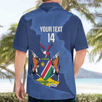 Custom Namibia Cricket Hawaiian Shirt Go Eagles Est 1992 - Wonder Print Shop