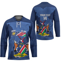 Custom Namibia Cricket Hockey Jersey Go Eagles Est 1992 - Wonder Print Shop