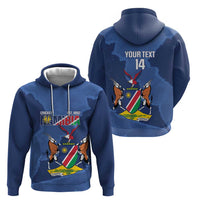 Custom Namibia Cricket Hoodie Go Eagles Est 1992 - Wonder Print Shop
