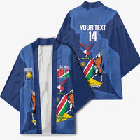 Custom Namibia Cricket Kimono Go Eagles Est 1992 - Wonder Print Shop