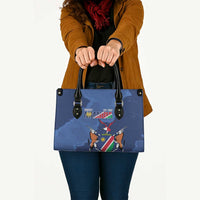 Custom Namibia Cricket Leather Bag Go Eagles Est 1992 - Wonder Print Shop