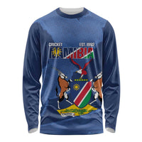 Custom Namibia Cricket Long Sleeve Shirt Go Eagles Est 1992 - Wonder Print Shop