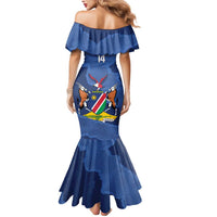 Custom Namibia Cricket Mermaid Dress Go Eagles Est 1992 - Wonder Print Shop