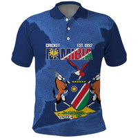 Custom Namibia Cricket Polo Shirt Go Eagles Est 1992 - Wonder Print Shop