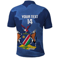 Custom Namibia Cricket Polo Shirt Go Eagles Est 1992 - Wonder Print Shop