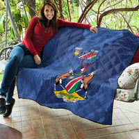 Custom Namibia Cricket Quilt Go Eagles Est 1992 - Wonder Print Shop