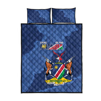 Custom Namibia Cricket Quilt Bed Set Go Eagles Est 1992 - Wonder Print Shop