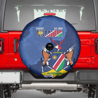 Custom Namibia Cricket Spare Tire Cover Go Eagles Est 1992 - Wonder Print Shop