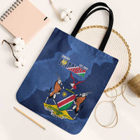 Custom Namibia Cricket Tote Bag Go Eagles Est 1992 - Wonder Print Shop