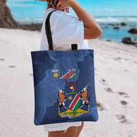 Custom Namibia Cricket Tote Bag Go Eagles Est 1992 - Wonder Print Shop