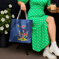 Custom Namibia Cricket Tote Bag Go Eagles Est 1992 - Wonder Print Shop