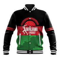 Custom Malawi Cricket Baseball Jacket Go Champions Flag Style - Wonder Print Shop