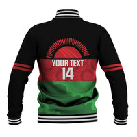 Custom Malawi Cricket Baseball Jacket Go Champions Flag Style - Wonder Print Shop