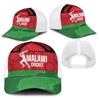 Malawi Cricket Baseball Net Cap Go Champions Flag Style - Wonder Print Shop