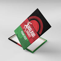 Custom Malawi Cricket Canvas Wall Art Go Champions Flag Style - Wonder Print Shop