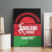 Custom Malawi Cricket Canvas Wall Art Go Champions Flag Style - Wonder Print Shop