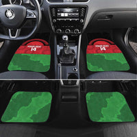 Custom Malawi Cricket Car Mats Go Champions Flag Style - Wonder Print Shop