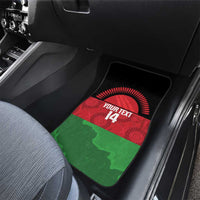 Custom Malawi Cricket Car Mats Go Champions Flag Style - Wonder Print Shop
