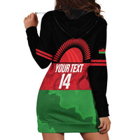 Custom Malawi Cricket Hoodie Dress Go Champions Flag Style - Wonder Print Shop