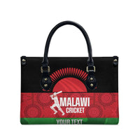 Custom Malawi Cricket Leather Bag Go Champions Flag Style - Wonder Print Shop