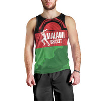 Custom Malawi Cricket Men Tank Top Go Champions Flag Style - Wonder Print Shop