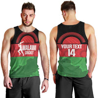 Custom Malawi Cricket Men Tank Top Go Champions Flag Style - Wonder Print Shop