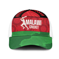 Malawi Cricket Mesh Trucker Cap Go Champions Flag Style - Wonder Print Shop