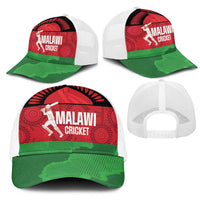 Malawi Cricket Mesh Trucker Cap Go Champions Flag Style - Wonder Print Shop