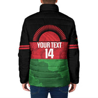 Custom Malawi Cricket Padded Jacket Go Champions Flag Style - Wonder Print Shop