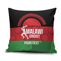 Custom Malawi Cricket Pillow Cover Go Champions Flag Style - Wonder Print Shop