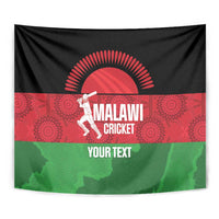 Custom Malawi Cricket Tapestry Go Champions Flag Style - Wonder Print Shop
