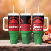 Custom Malawi Cricket Tumbler With Handle Go Champions Flag Style - Wonder Print Shop