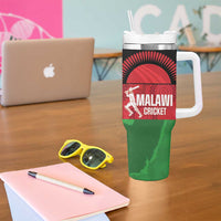 Custom Malawi Cricket Tumbler With Handle Go Champions Flag Style - Wonder Print Shop