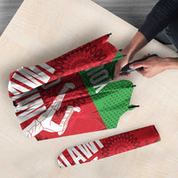 Custom Malawi Cricket Umbrella Go Champions Flag Style - Wonder Print Shop