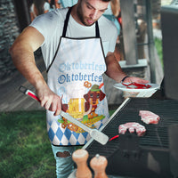 Germany Oktoberfest Apron Dachshund Beer and Bavarian Pretzel