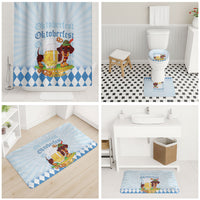 Germany Oktoberfest Bathroom Set Dachshund Beer and Bavarian Pretzel