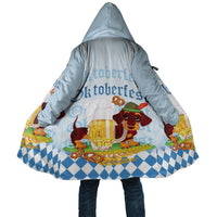 Germany Oktoberfest Cloak Dachshund Beer and Bavarian Pretzel