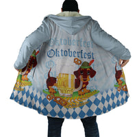 Germany Oktoberfest Cloak Dachshund Beer and Bavarian Pretzel