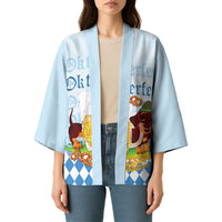 Germany Oktoberfest Kimono Dachshund Beer and Bavarian Pretzel