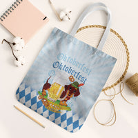 Germany Oktoberfest Tote Bag Dachshund Beer and Bavarian Pretzel