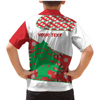 Personalised Lebanon Independence Day Family Matching Mermaid Dress and Hawaiian Shirt Lebanese Map With Cedrus - Wonder Print Shop