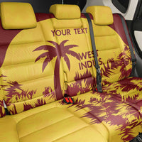 Custom West Indies Cricket Back Car Seat Cover Windies Newest Version - Wonder Print Shop
