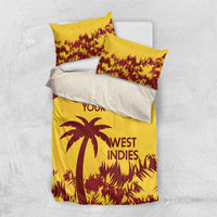 Custom West Indies Cricket Bedding Set Windies Newest Version - Wonder Print Shop