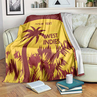Custom West Indies Cricket Blanket Windies Newest Version