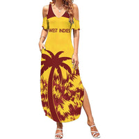 Custom West Indies Cricket Family Matching Summer Maxi Dress and Hawaiian Shirt Windies Newest Version - Wonder Print Shop